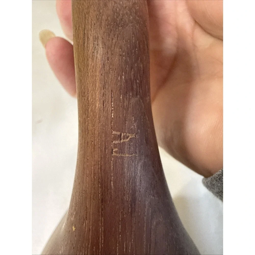 Handmade Long-Handled Beautiful Wood Spoon 11.75